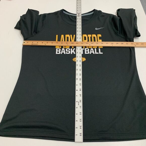 Nike Lady Pride Basketball T Shirt Womens XXL 2XL Black Long Sleeve Crew Dri Fit - Picture 6 of 11